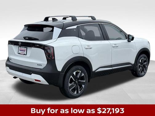 Aspen White 2026 Nissan Kicks SV