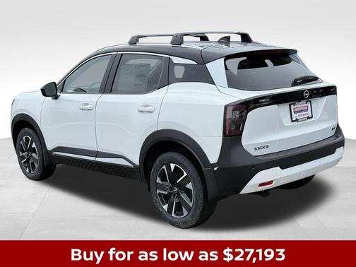 Aspen White 2026 Nissan Kicks SV