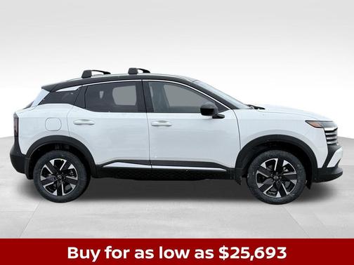 Aspen White 2026 Nissan Kicks SV