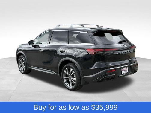 Mineral Black 2023 INFINITI QX60 Luxe