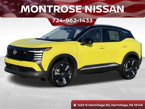 Yellow Metallic 2026 Nissan Kicks SR