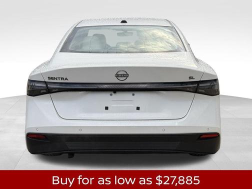 White 2026 Nissan Sentra SL
