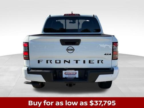 Glacier White 2026 Nissan Frontier SV