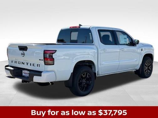 Glacier White 2026 Nissan Frontier SV