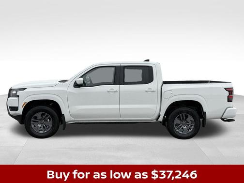 Glacier White 2026 Nissan Frontier SV