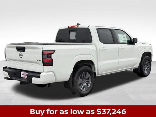Glacier White 2026 Nissan Frontier SV