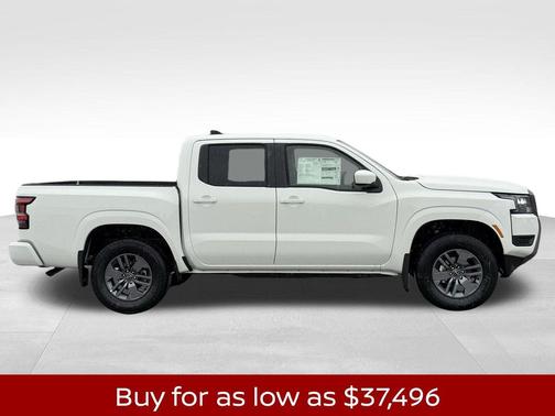 Glacier White 2026 Nissan Frontier SV