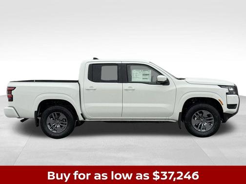 Glacier White 2026 Nissan Frontier SV