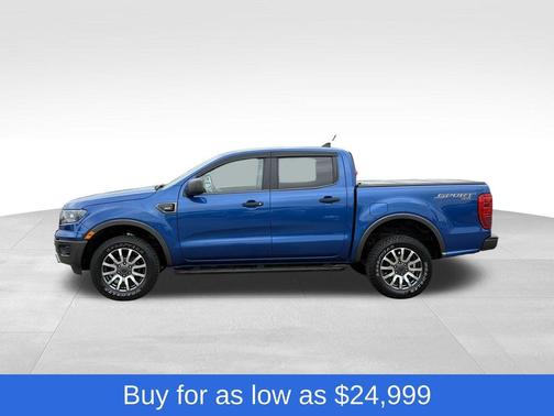 Lightning Blue Metallic 2019 Ford Ranger XLT