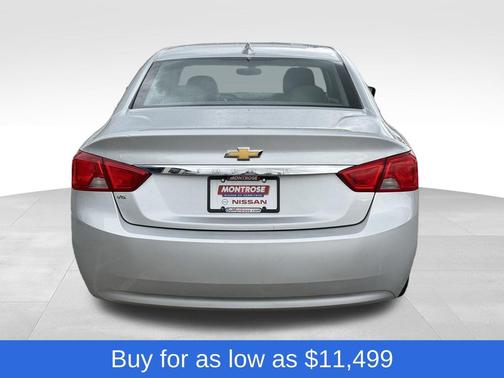 Silver Ice Metallic 2019 Chevrolet Impala 1LS