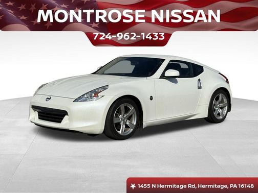 Pearl White 2012 Nissan 370Z Touring