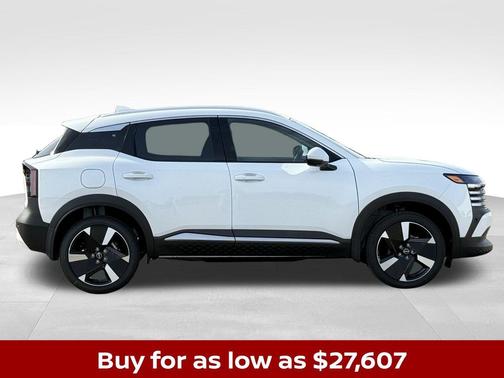 Aspen White 2026 Nissan Kicks SR