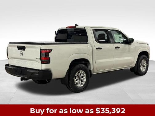 Glacier White 2026 Nissan Frontier S