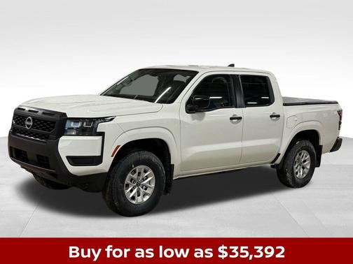 Glacier White 2026 Nissan Frontier S