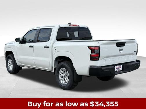 White 2026 Nissan Frontier S
