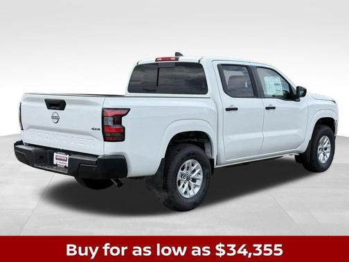 White 2026 Nissan Frontier S