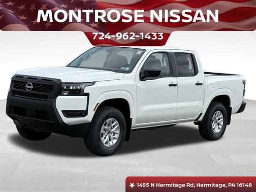 White 2026 Nissan Frontier S