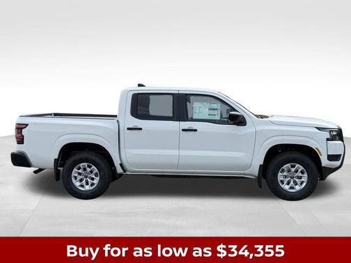 White 2026 Nissan Frontier S