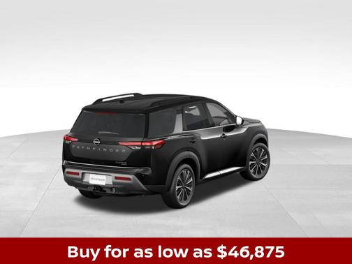 Super Black 2026 Nissan Pathfinder Platinum