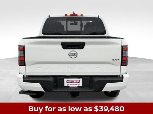 Glacier White 2026 Nissan Frontier SV