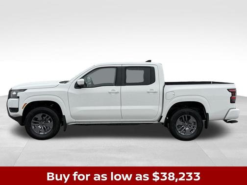 White 2026 Nissan Frontier SV
