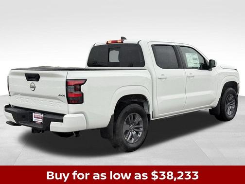 White 2026 Nissan Frontier SV