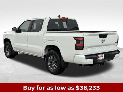 White 2026 Nissan Frontier SV