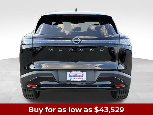 Super Black 2026 Nissan Murano SV