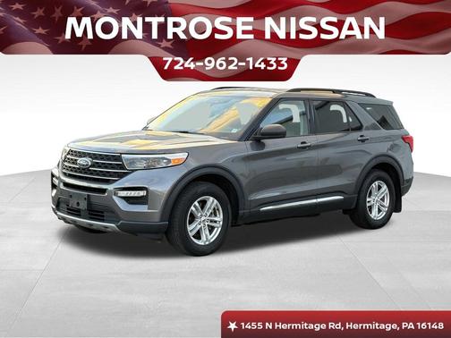 Carbonized Gray Metallic 2022 Ford Explorer XLT
