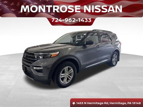 Carbonized Gray Metallic 2022 Ford Explorer XLT