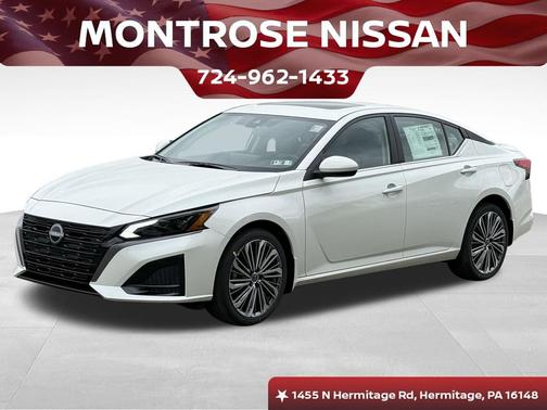White Pearl 2026 Nissan Altima 2.5 SV