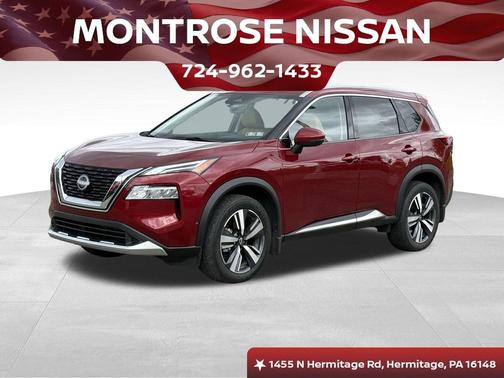 Scarlet Ember Tintcoat 2023 Nissan Rogue Platinum
