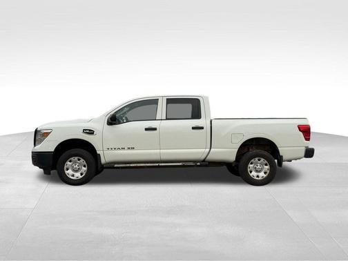 Glacier White 2018 Nissan Titan XD S