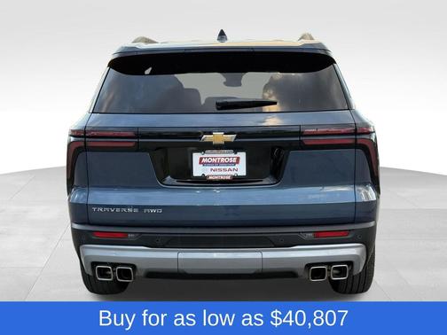 Lakeshore Blue Metallic 2026 Chevrolet Traverse LT