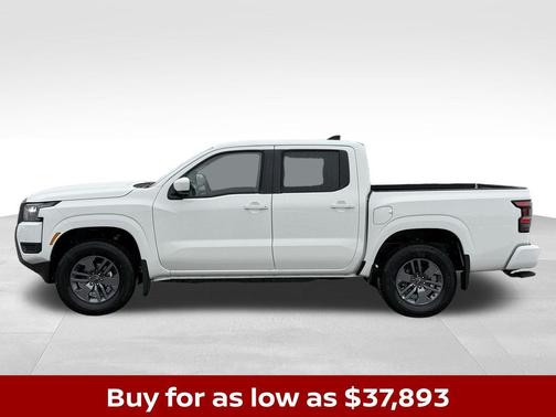 Glacier White 2026 Nissan Frontier SV