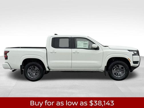 Glacier White 2026 Nissan Frontier SV