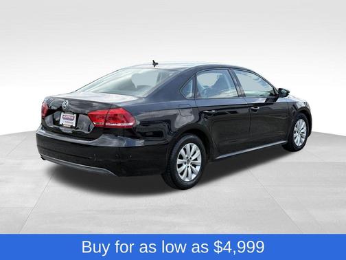 Black 2012 Volkswagen Passat 2.5 S