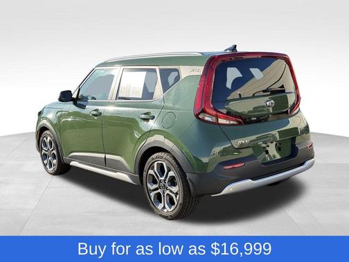 Undercover Green 2021 Kia Soul X-Line
