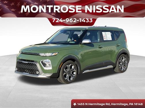 Undercover Green 2021 Kia Soul X-Line