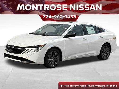 White 2026 Nissan Sentra SL