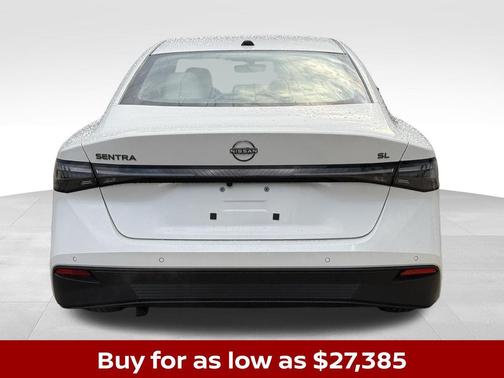 White 2026 Nissan Sentra SL