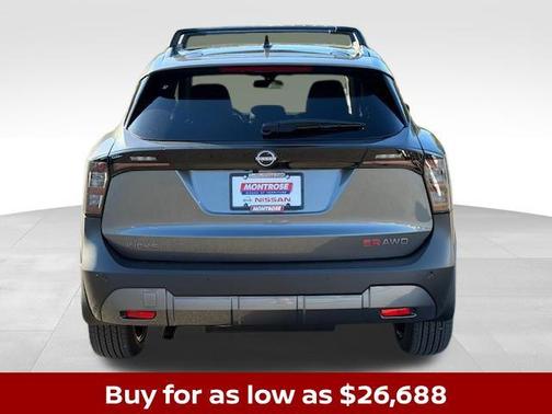 Gun Metallic 2026 Nissan Kicks SR