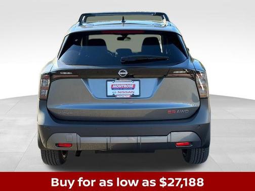 Gun Metallic 2026 Nissan Kicks SR