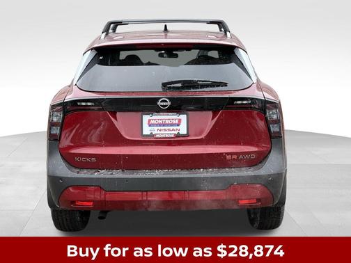 Scarlet 2026 Nissan Kicks SR