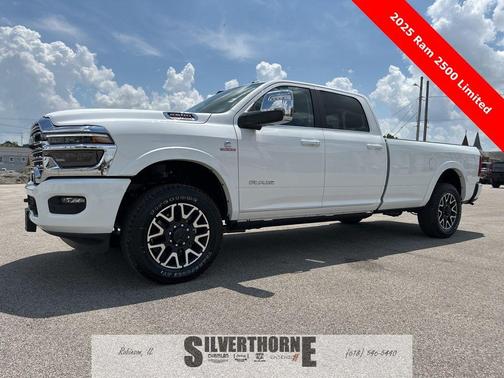 Bright White Clearcoat 2025 RAM 2500 Limited Truck