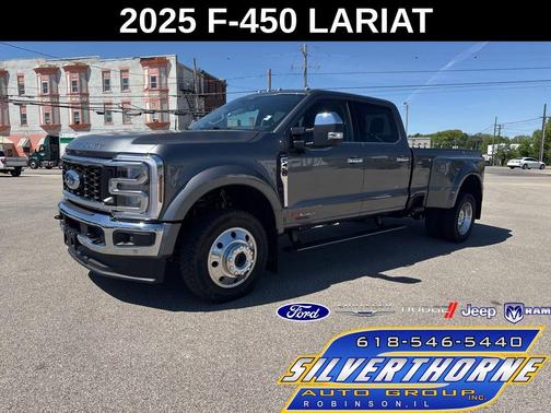 Gray Metallic 2025 Ford F-450 Lariat