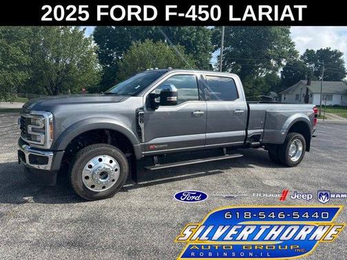 Gray Metallic 2025 Ford F-450 Lariat