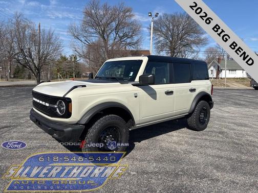 Tan 2026 Ford Bronco Big Bend SUV