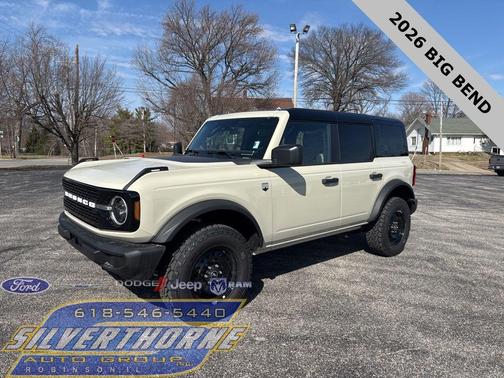 Tan 2026 Ford Bronco Big Bend SUV