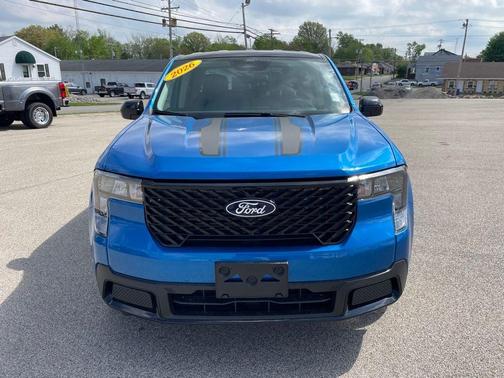 Blue 2026 Ford Maverick XLT